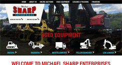 Desktop Screenshot of michaelsharpenterprises.com